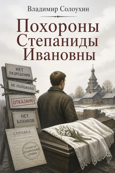 Похороны Степаниды Ивановны — обложка книги