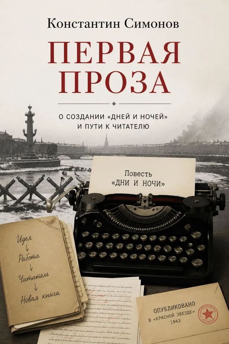 Первая проза — обложка книги