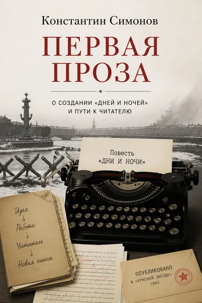 Первая проза — обложка книги