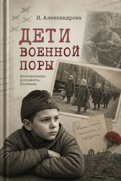 Дети военной поры — обложка книги