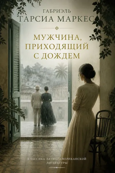 Мужчина, приходящий с дождем — обложка книги