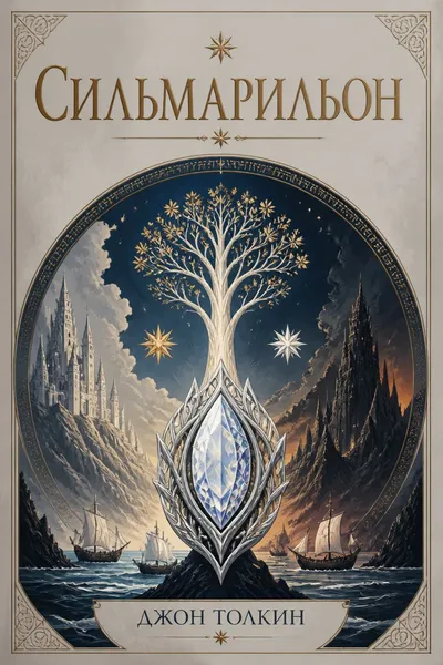 Сильмарильон — обложка книги
