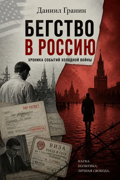 Бегство в Россию — обложка книги