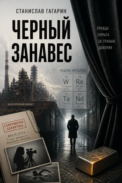 Черный занавес — обложка книги