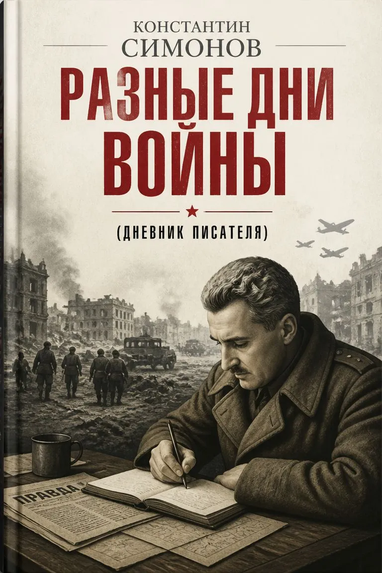 Разные дни войны (Дневник писателя) — обложка книги