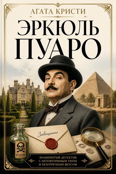 Эркюль Пуаро — обложка книги