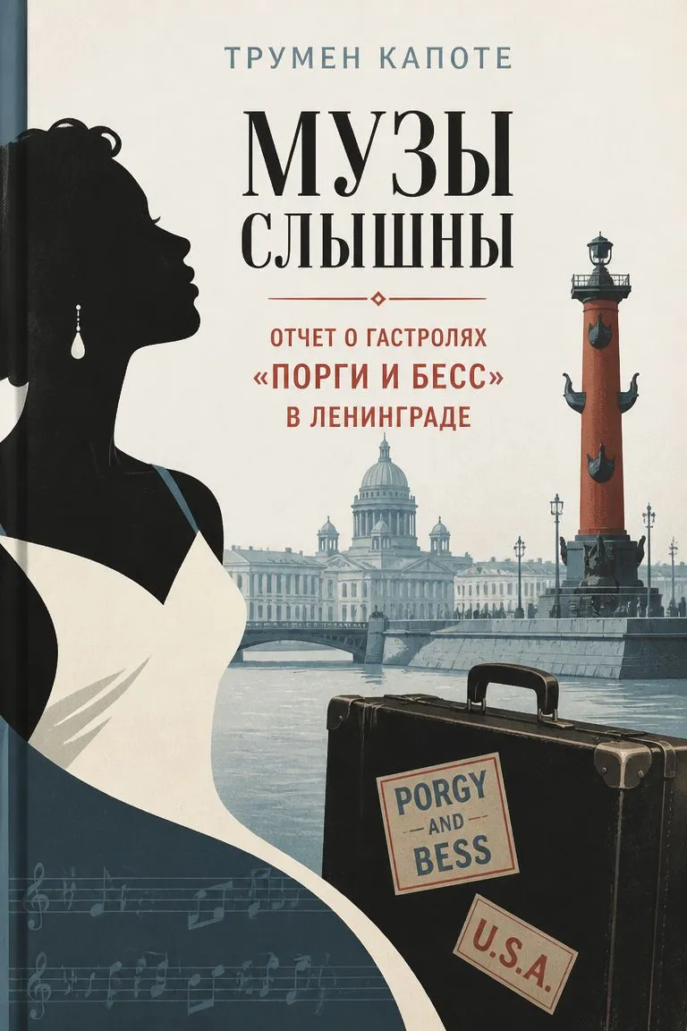 Музы слышны. Отчет о гастролях "Порги и Бесс" в Ленинграде — обложка книги