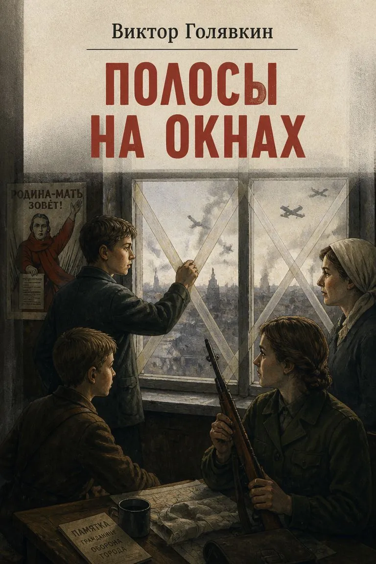 Полосы на окнах — обложка книги