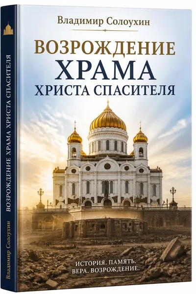 Возрождение Храма Христа Спасителя — обложка книги