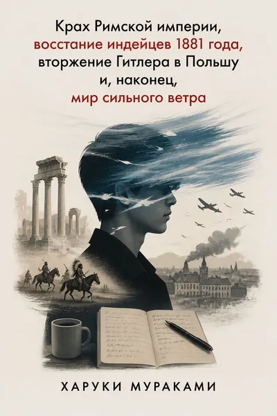 Крах Римской империи, восстание индейцев 1881 года, вторжение Гитлера в Польшу и, наконец, мир сильного ветра — обложка книги