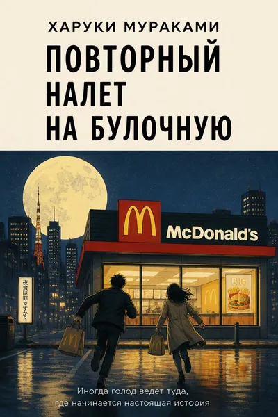 Повторный налет на булочную — обложка книги