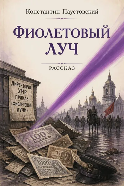 Фиолетовый луч. Рассказ — обложка книги