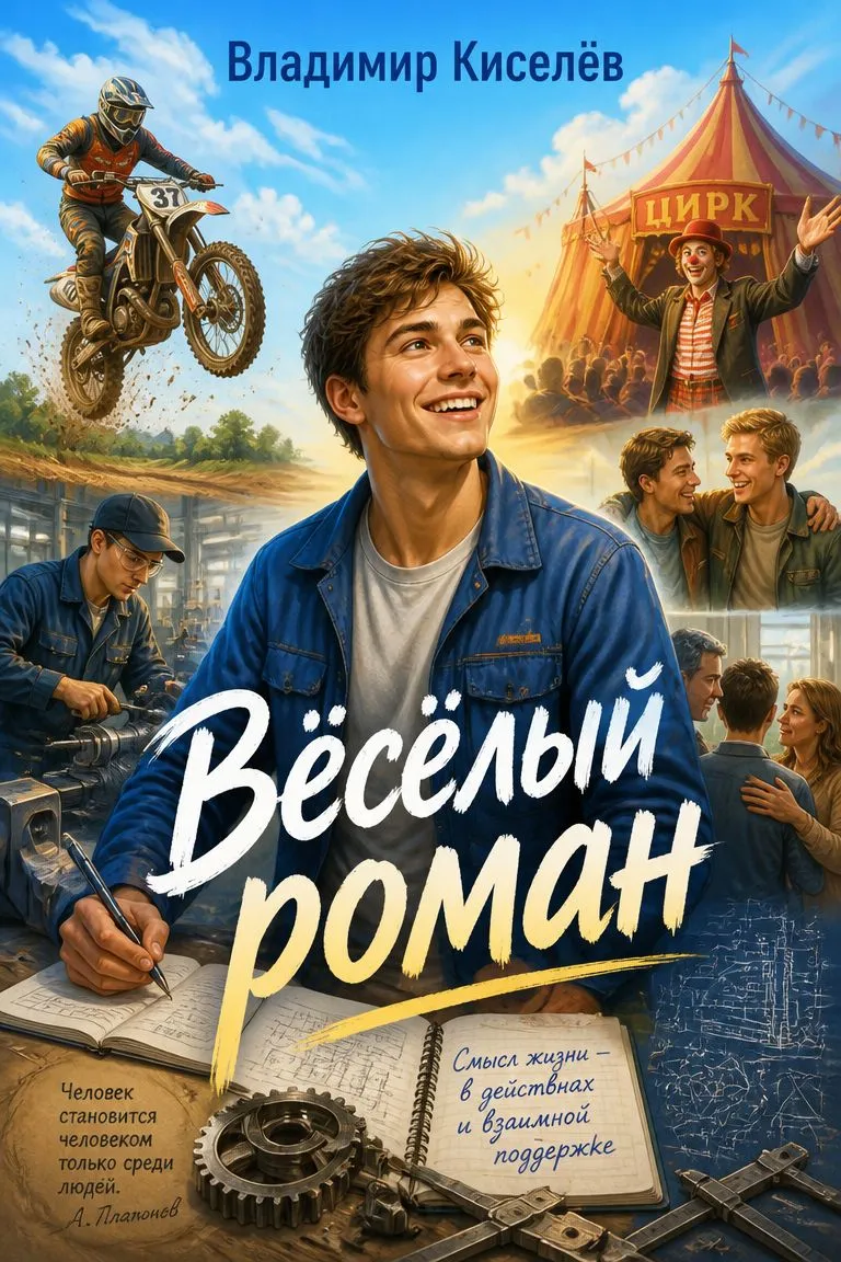 Весёлый роман — обложка книги
