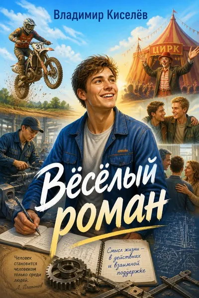 Весёлый роман — обложка книги