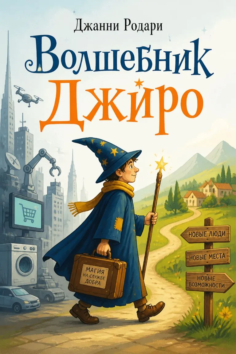 Волшебник Джиро — обложка книги