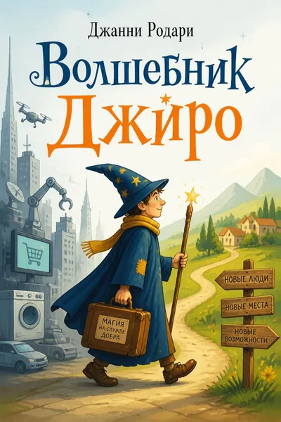 Волшебник Джиро — обложка книги