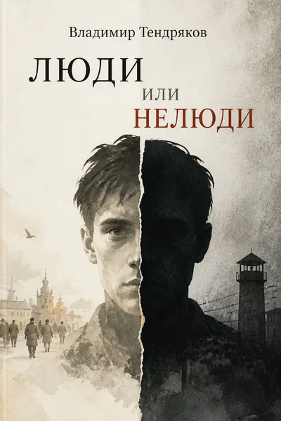 Люди или нелюди — обложка книги