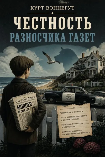 Честность разносчика газет — обложка книги