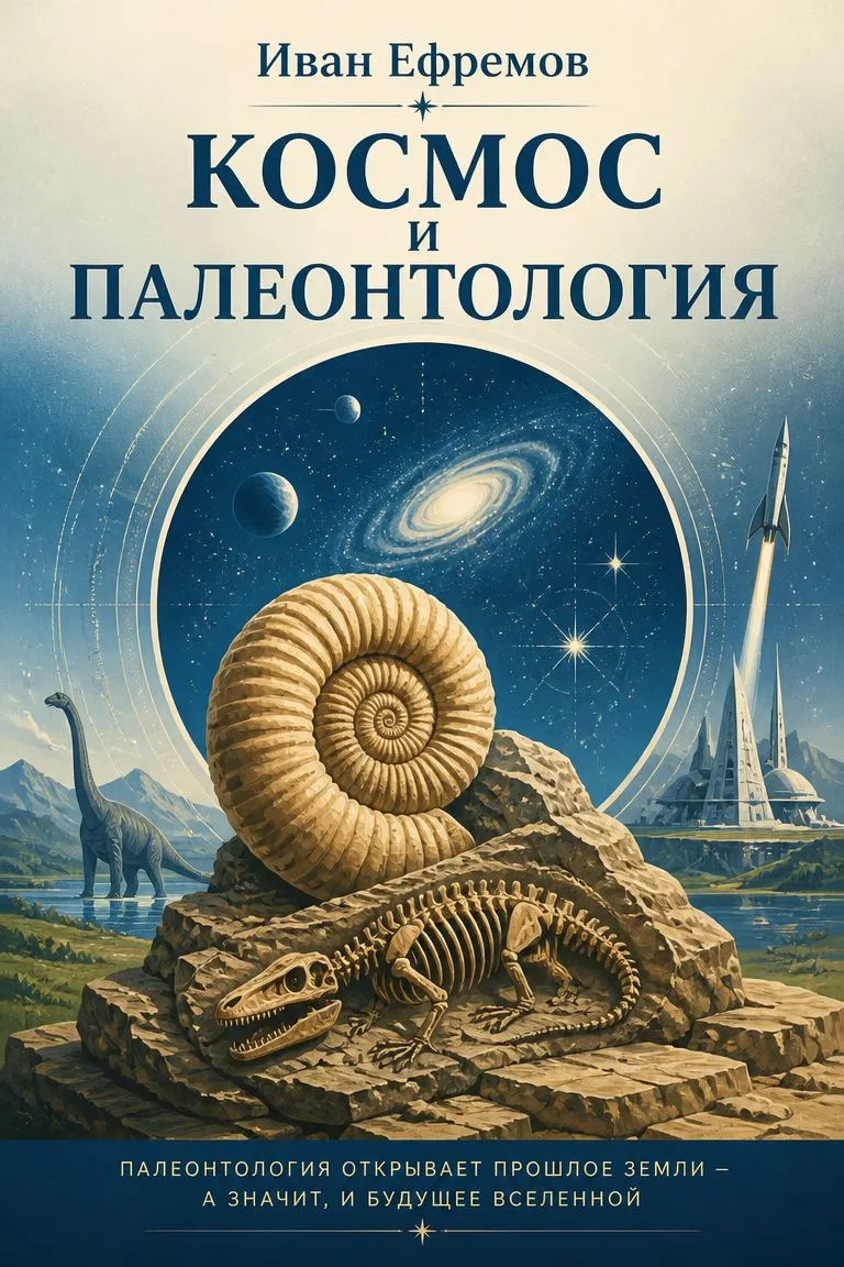 Космос и палеонтология — обложка книги