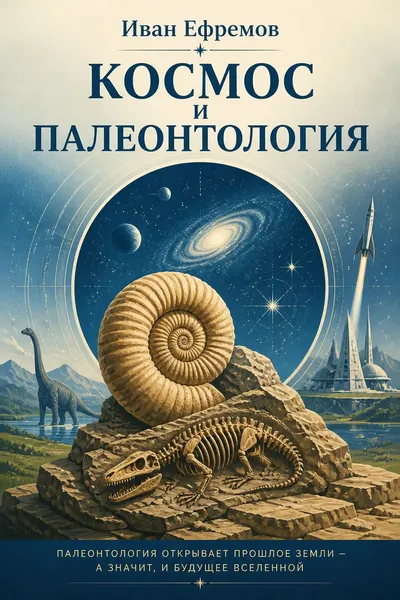 Космос и палеонтология — обложка книги
