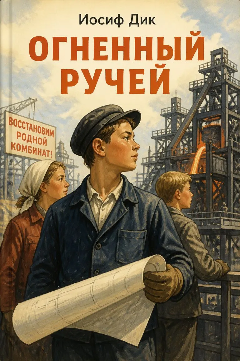 Огненный ручей — обложка книги