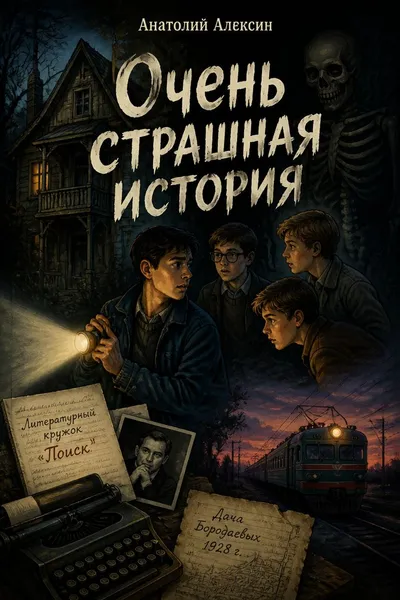 Очень страшная история — обложка книги