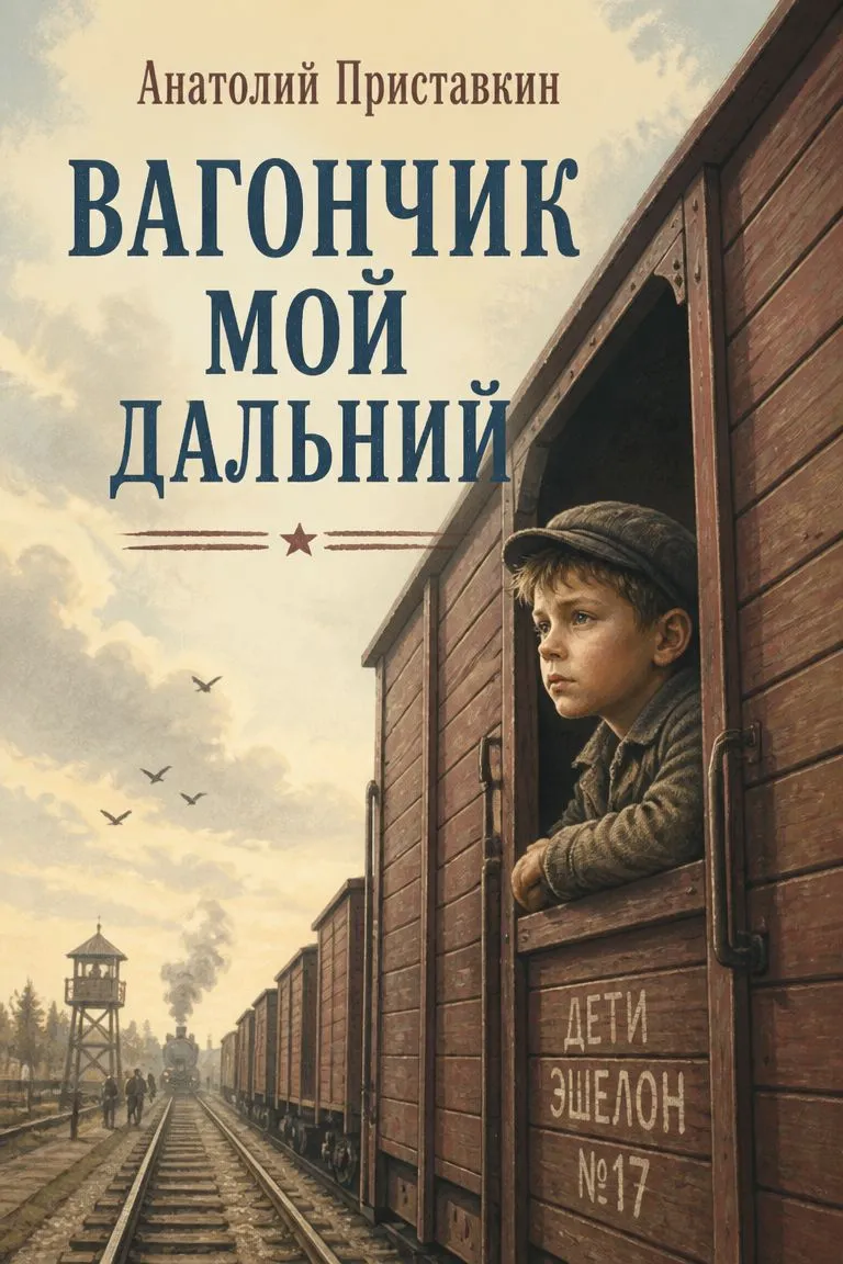Вагончик мой дальний — обложка книги