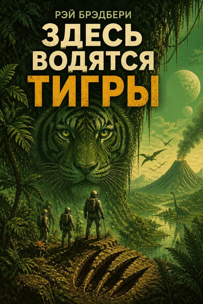 Здесь водятся тигры — обложка книги