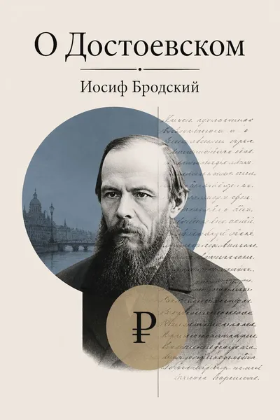 О Достоевском — обложка книги