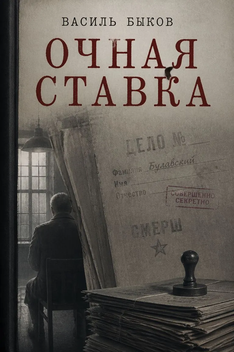 Очная ставка — обложка книги