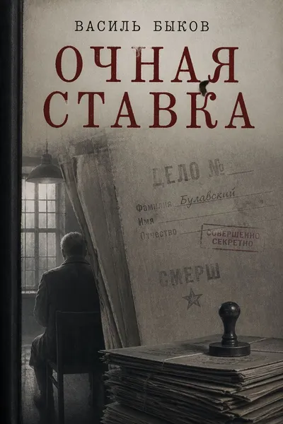 Очная ставка — обложка книги