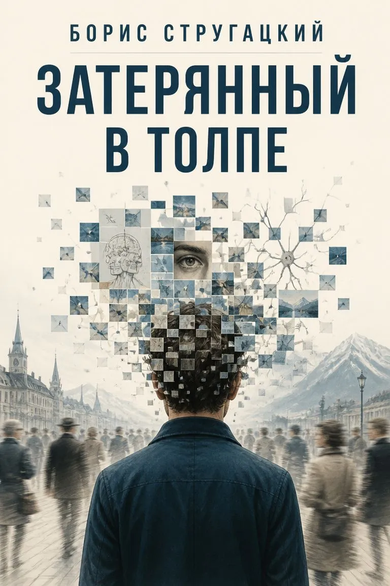 Затерянный в толпе — обложка книги