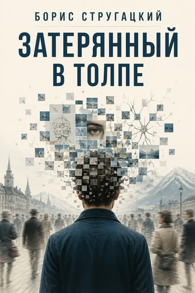 Затерянный в толпе — обложка книги