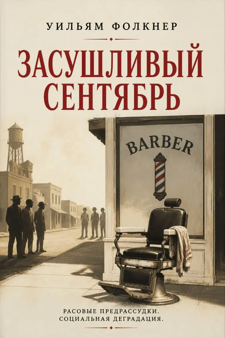 Засушливый сентябрь — обложка книги