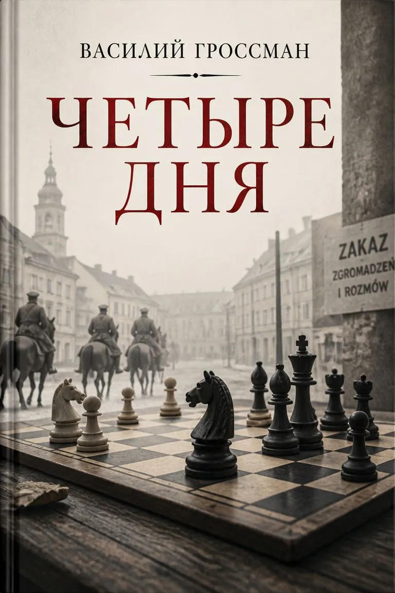 Четыре дня — обложка книги