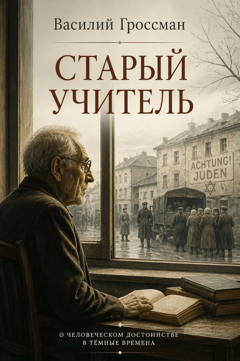 Старый учитель — обложка книги