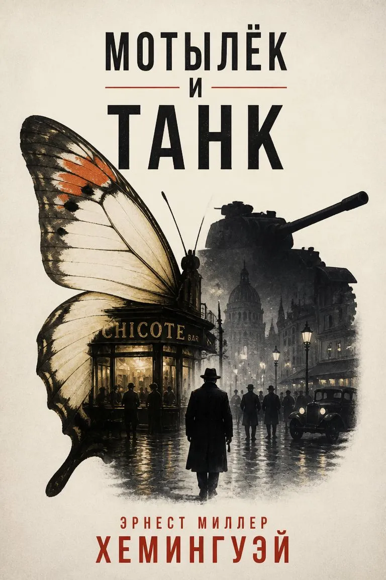 Мотылёк и танк — обложка книги