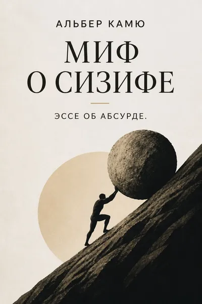 Миф о Сизифе. Эссе об абсурде. — обложка книги