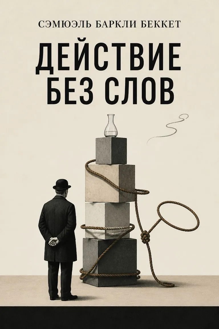 Действие без слов — обложка книги