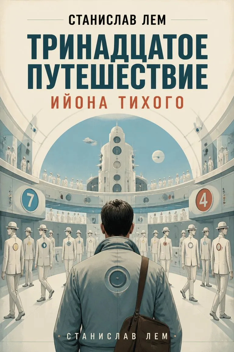 Тринадцатое путешествие Ийона Тихого — обложка книги