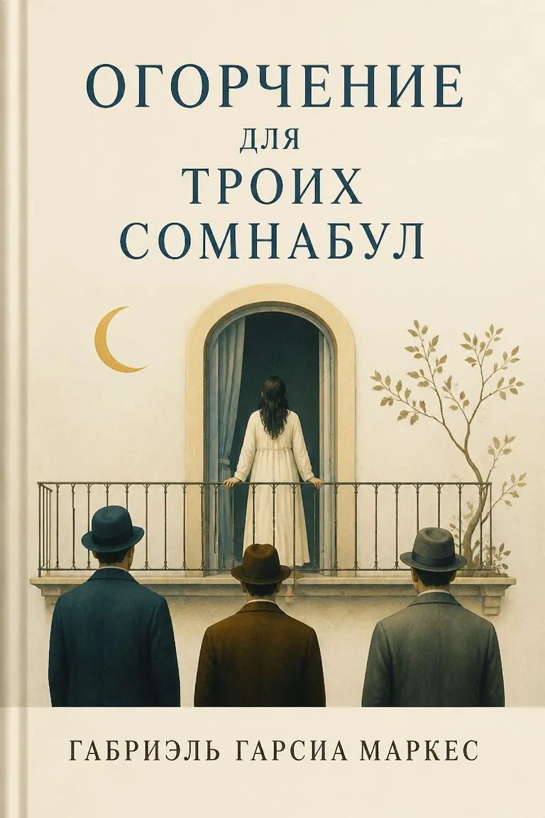 Огорчение для троих сомнабул — обложка книги