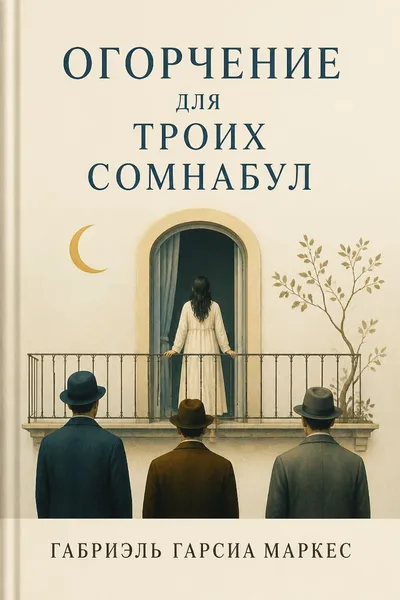 Огорчение для троих сомнабул — обложка книги