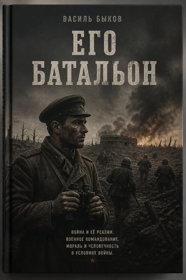 Его батальон — обложка книги