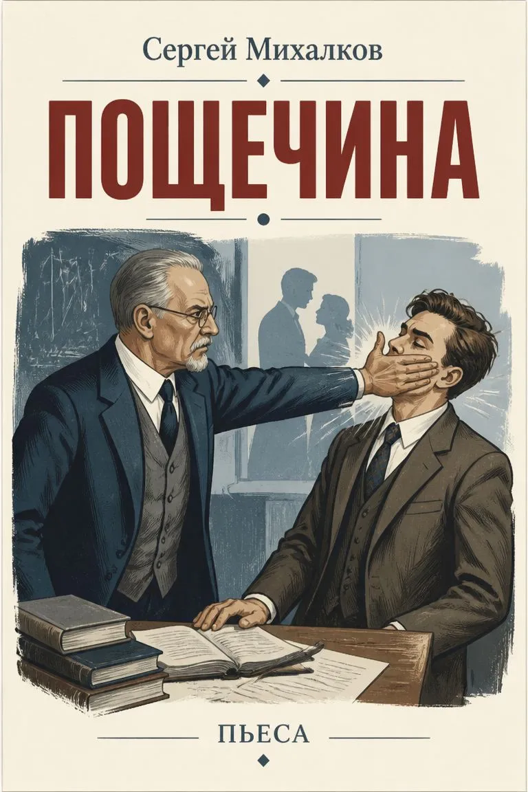 Пощечина — обложка книги