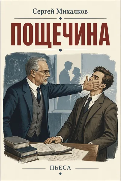 Пощечина — обложка книги