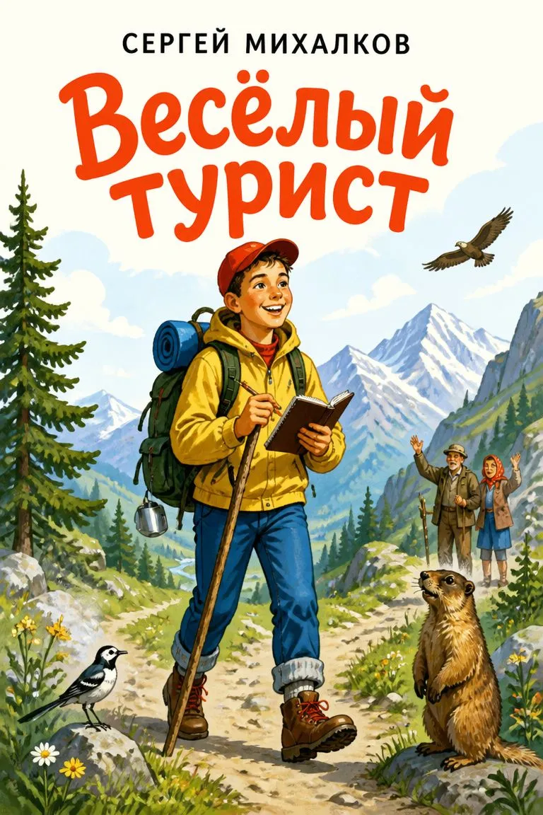 Весёлый турист — обложка книги