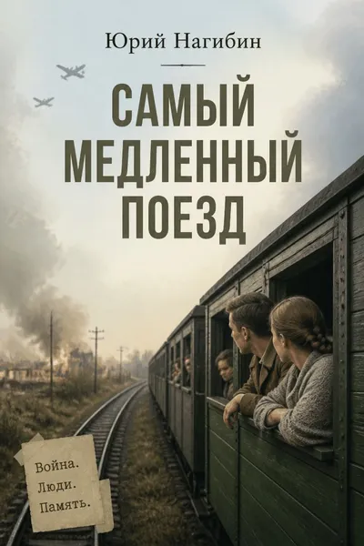 Самый медленный поезд — обложка книги