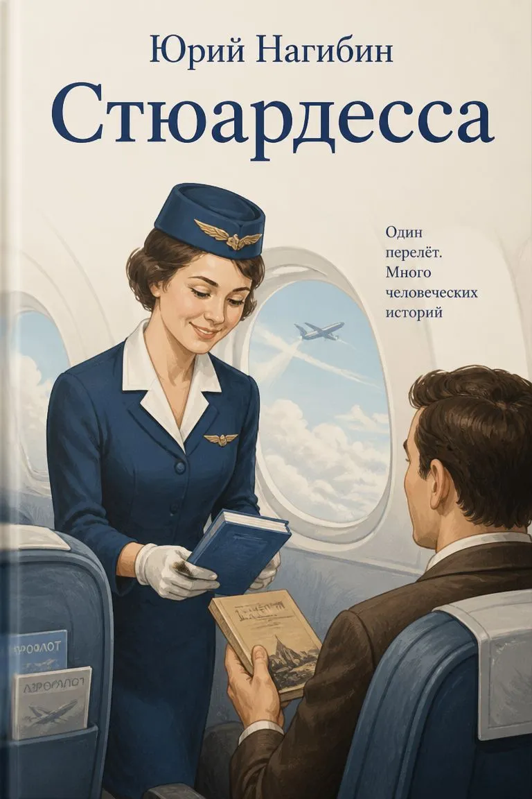 Стюардесса — обложка книги