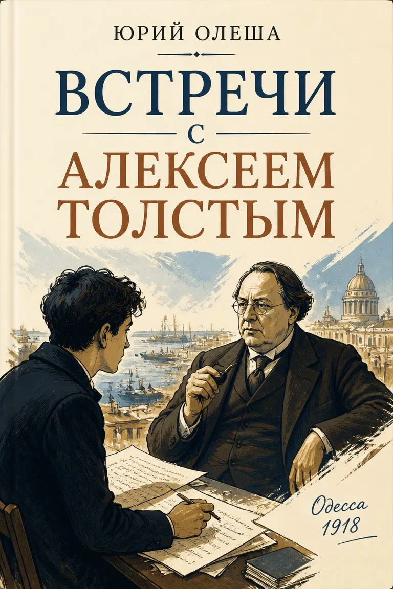 Встречи с Алексеем Толстым — обложка книги