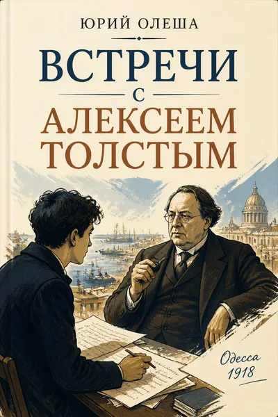 Встречи с Алексеем Толстым — обложка книги